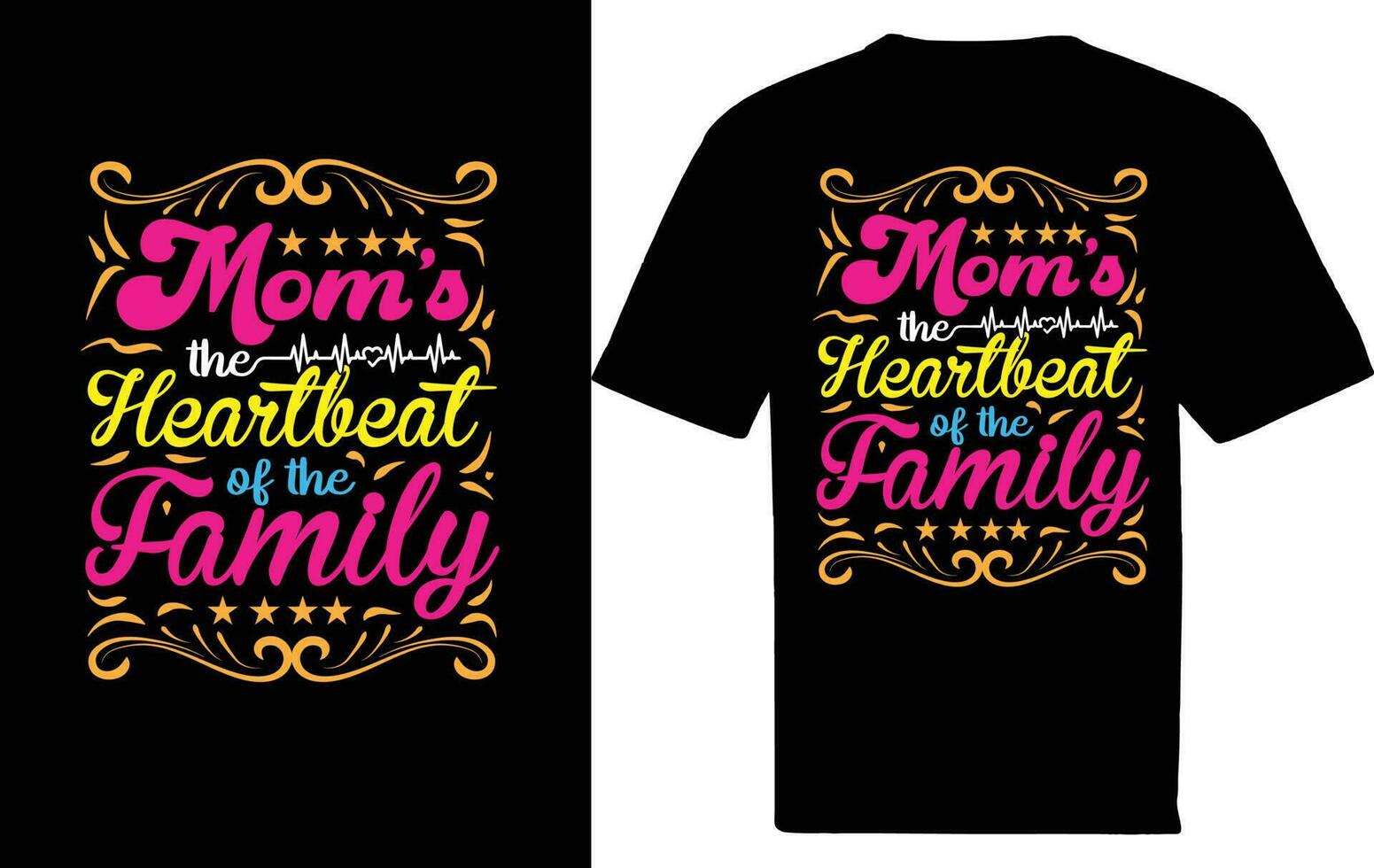 Mothers Day T-Shirt Design vector
