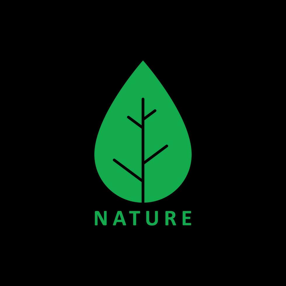 naturaleza hoja logo simbolos icono silueta ilustración vector aislado negro antecedentes