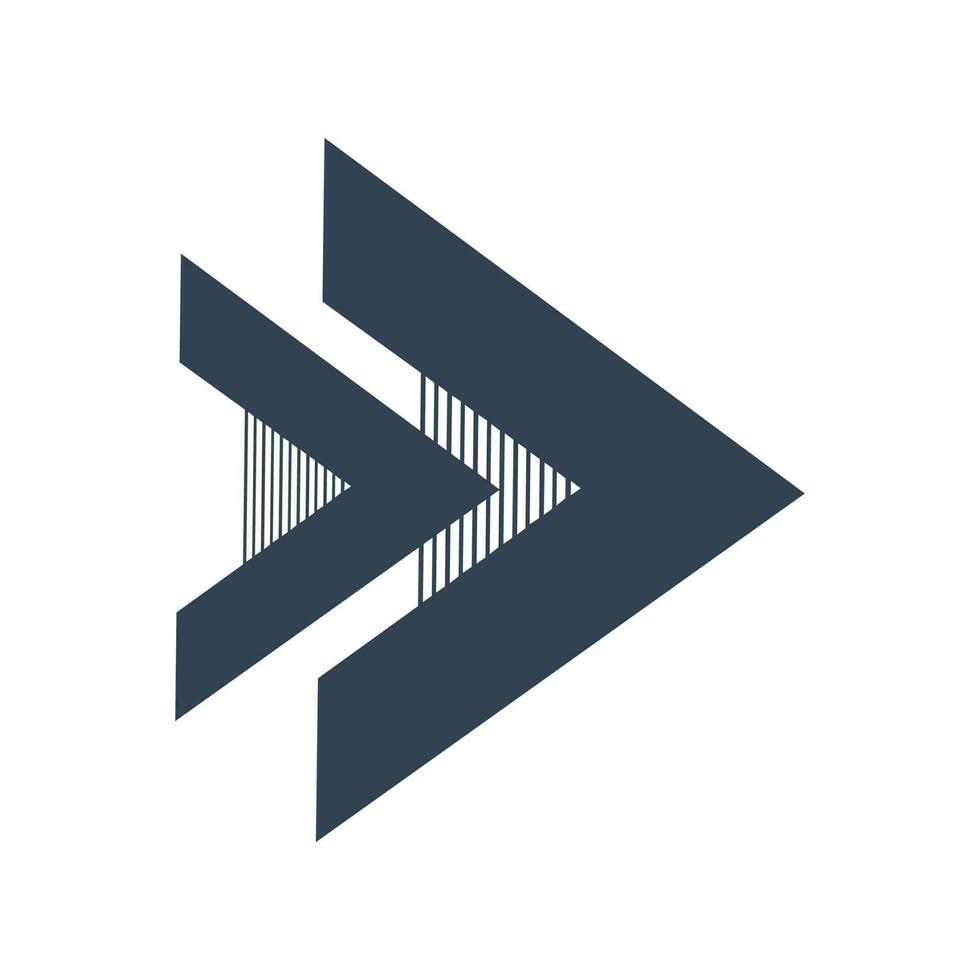 AA next fast forward logo and vector icon