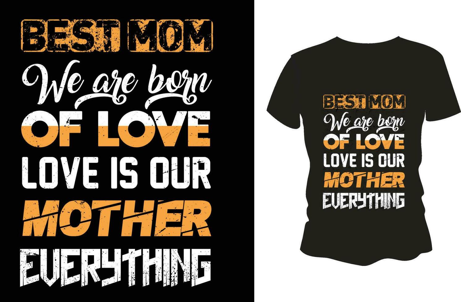 Mother's Day T shirt Design vector