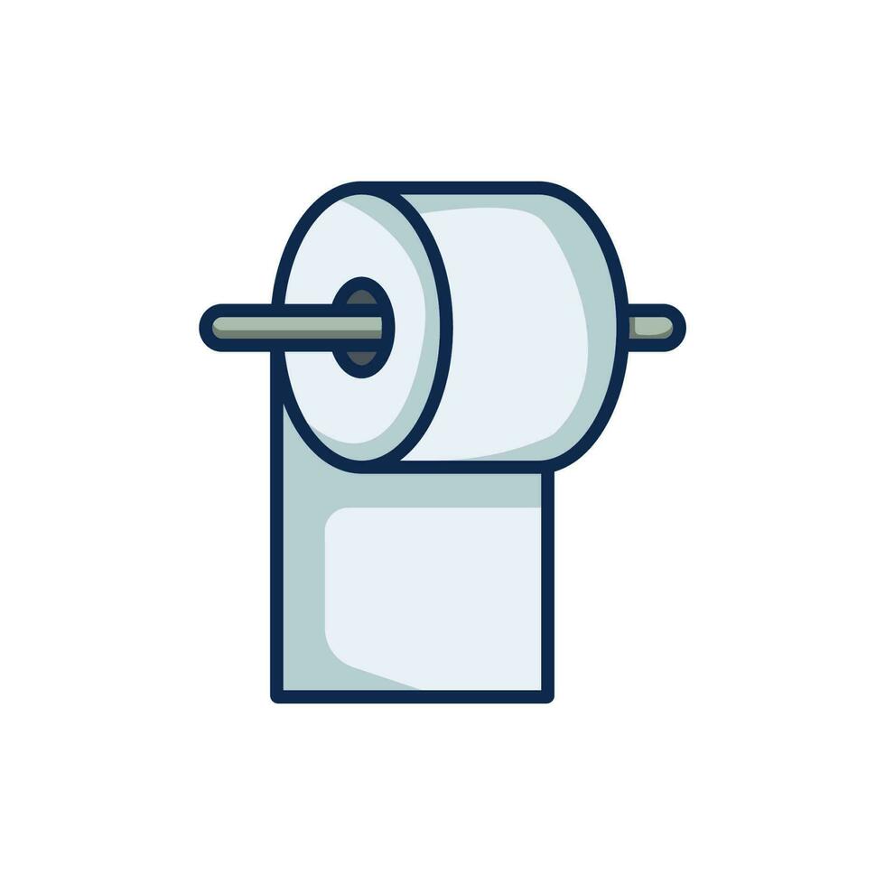 tissue roll icon design vector