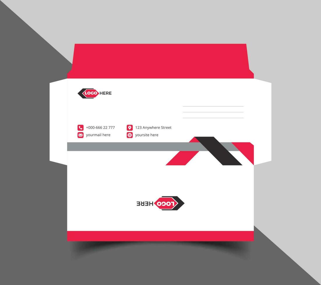 Corporate envelope template or envelope design 24262610 Vector Art at Corporate envelope template or envelope design 24262610 Vector Art at