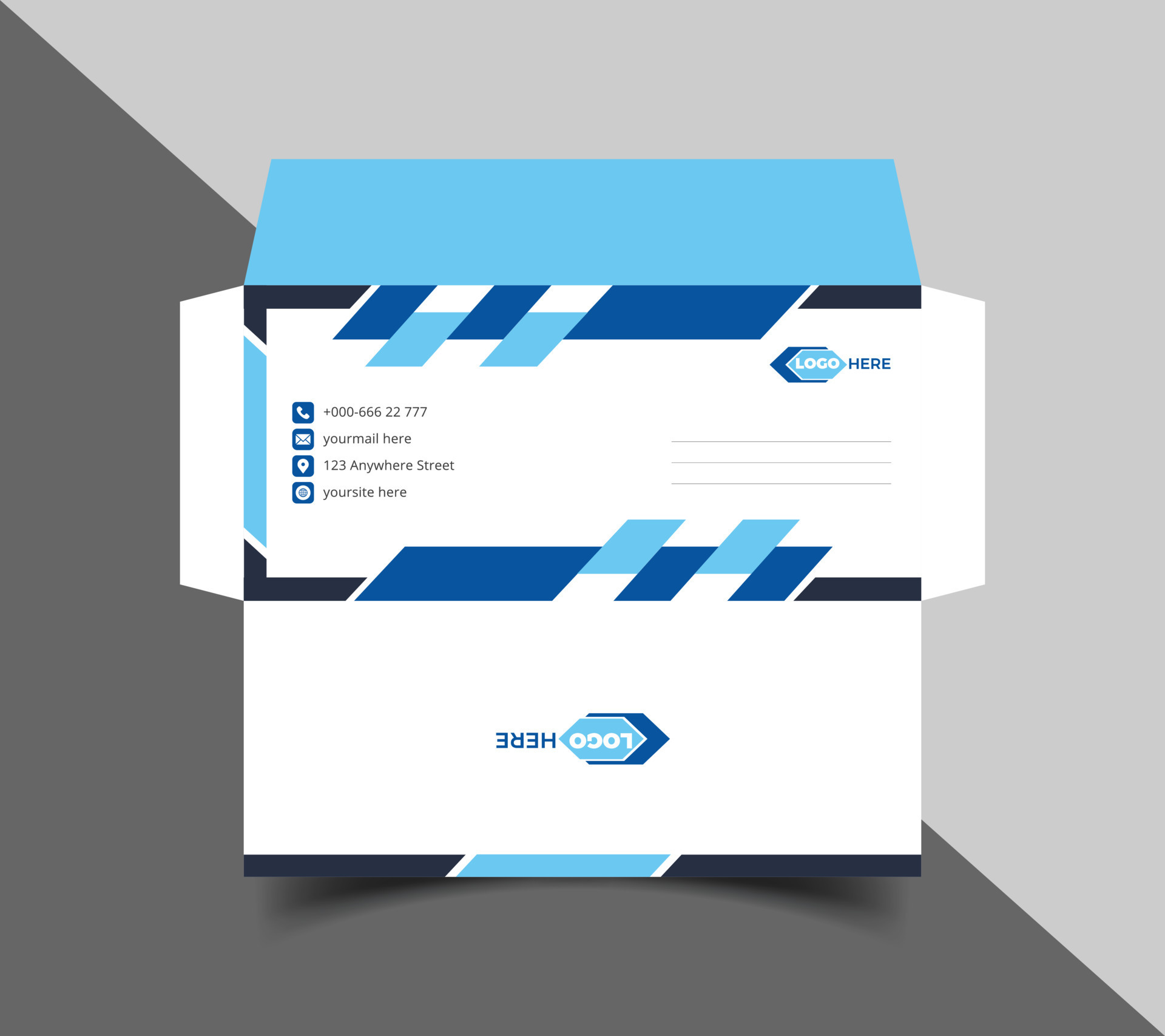 Corporate envelope template or envelope design 24262638 Vector Art at Corporate envelope template or envelope design 24262638 Vector Art at