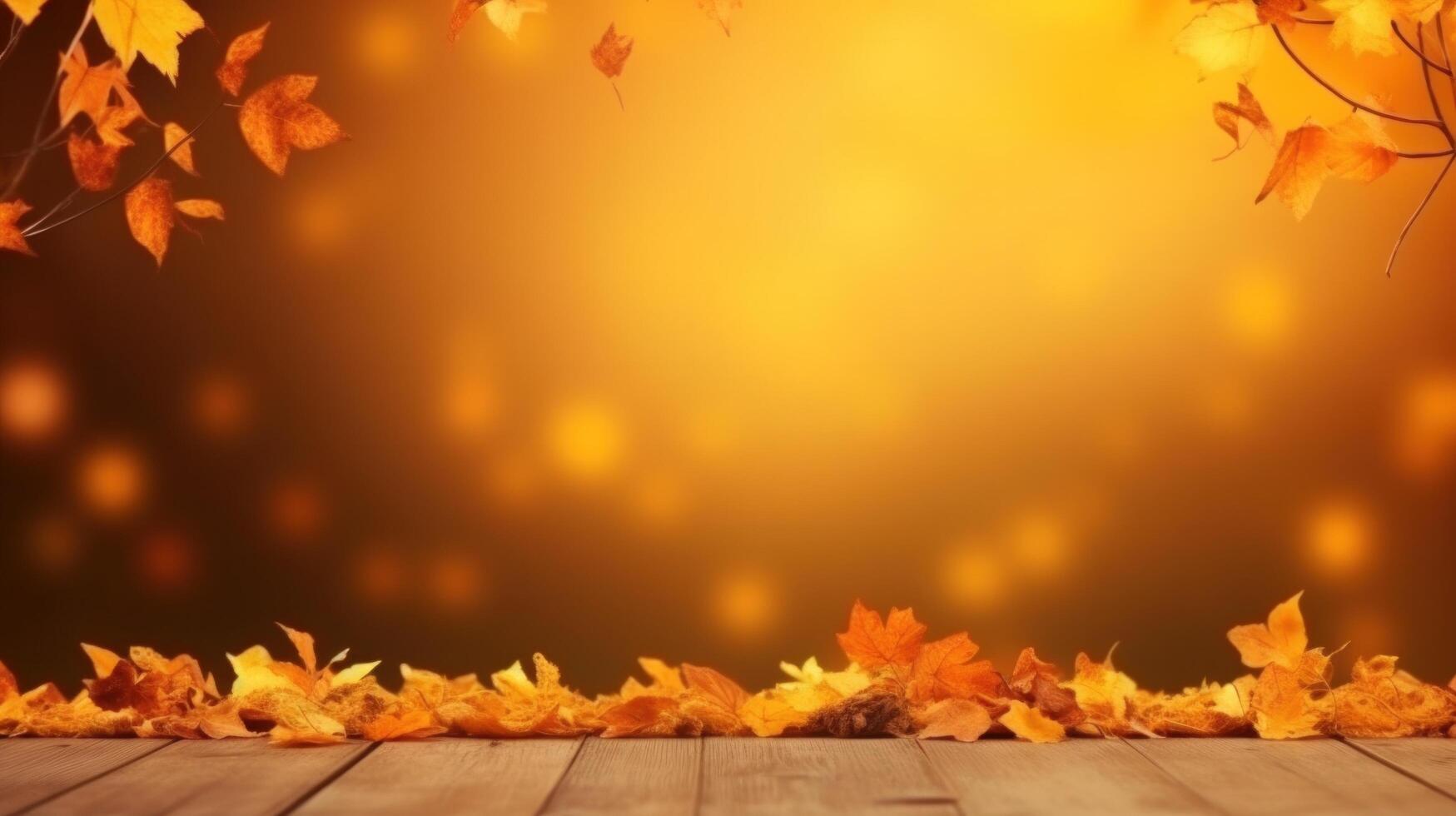 Welcome Autumn background. Illustration photo