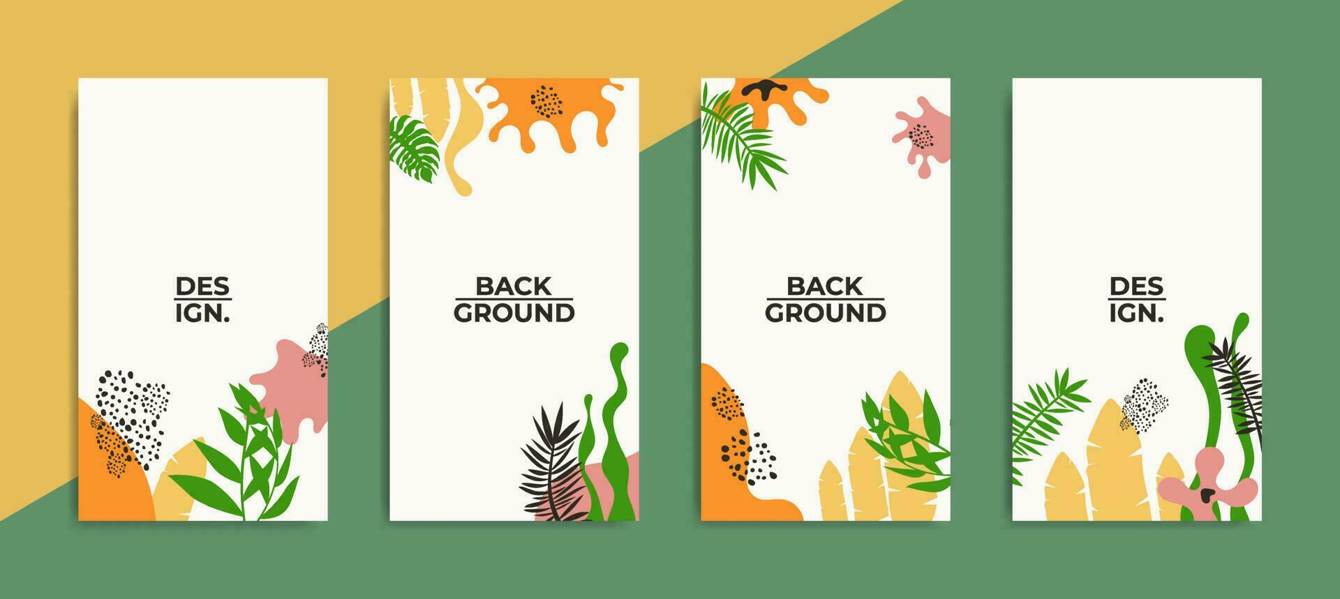 Editable Trendy background template. perfect for social media stories, ads, posters, banners, etc vector