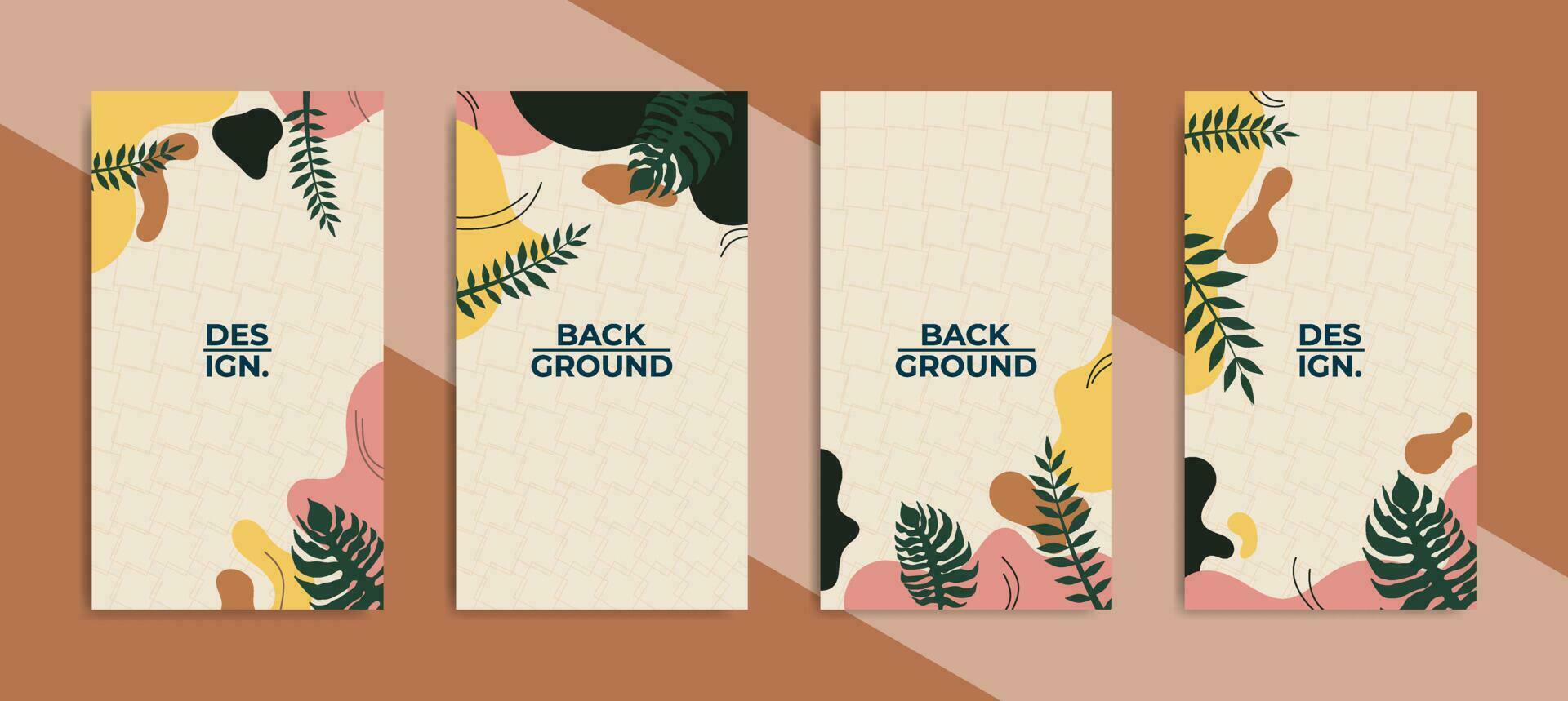 Editable Trendy background template. perfect for social media stories, ads, posters, banners, etc vector