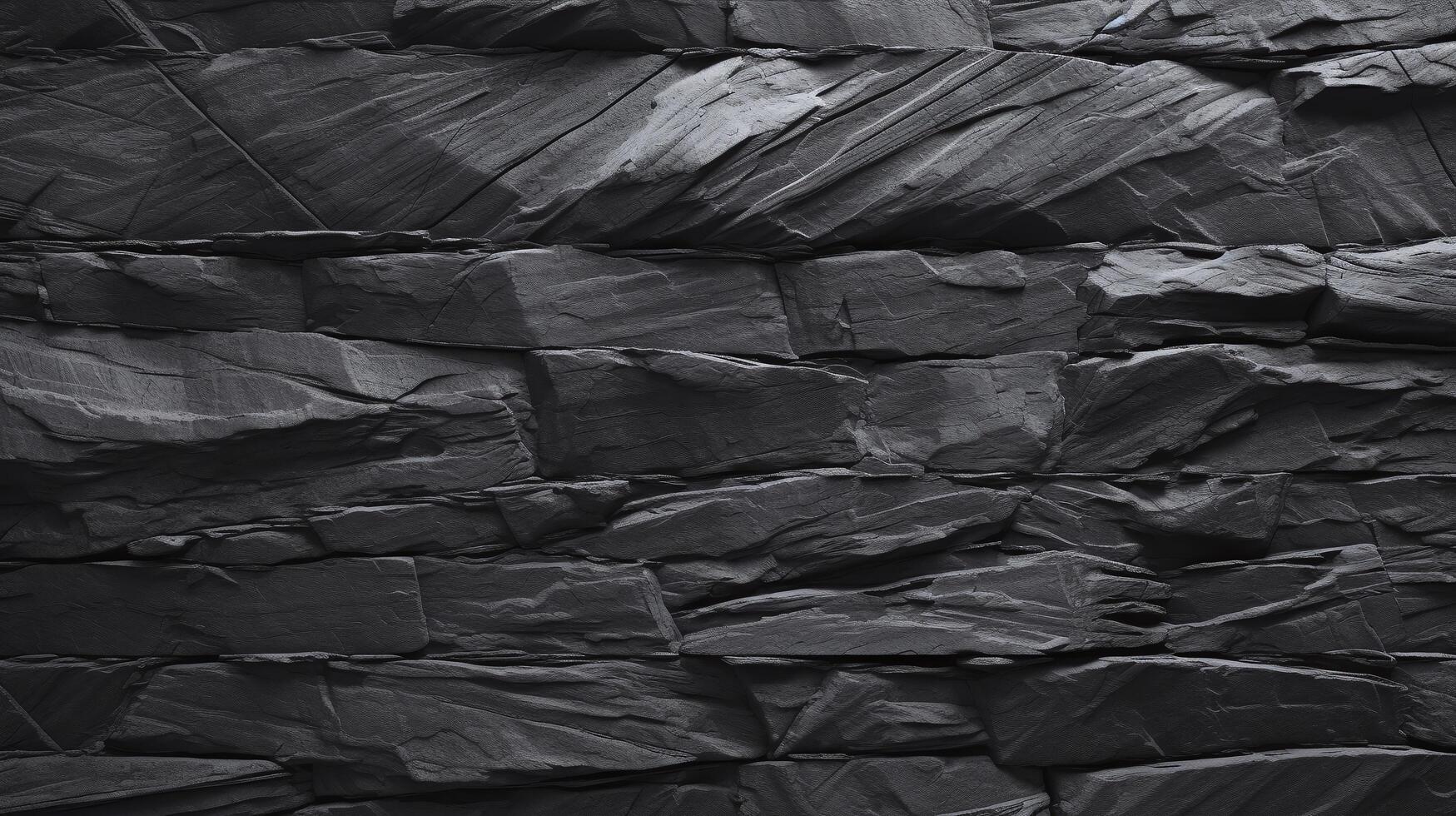 Dark grey black slate background, black texture background, Technology photo