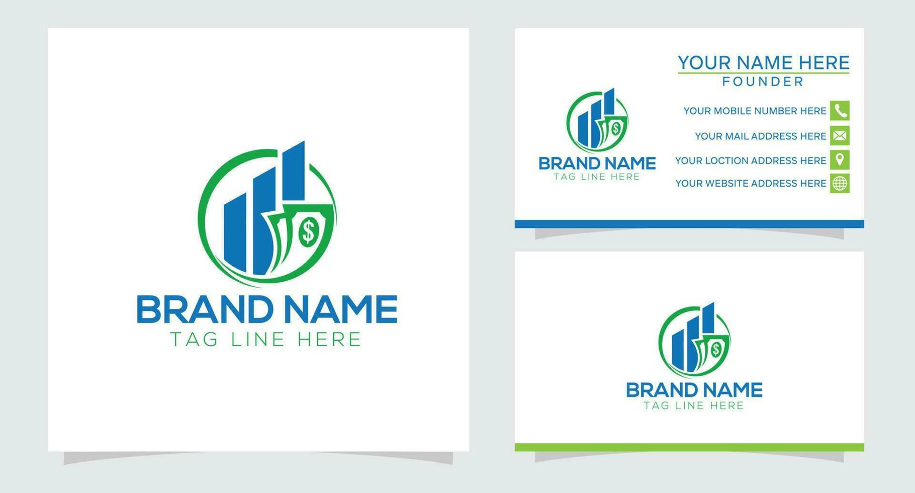 Money and Billing Solutions Logo Design Inspiration Vector