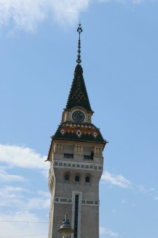 Architectural buildings found in the historical center of Targul Mures photo