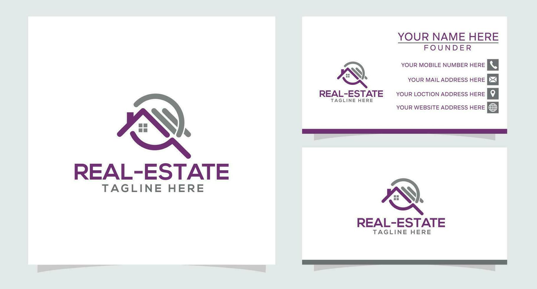 Home property logo vector