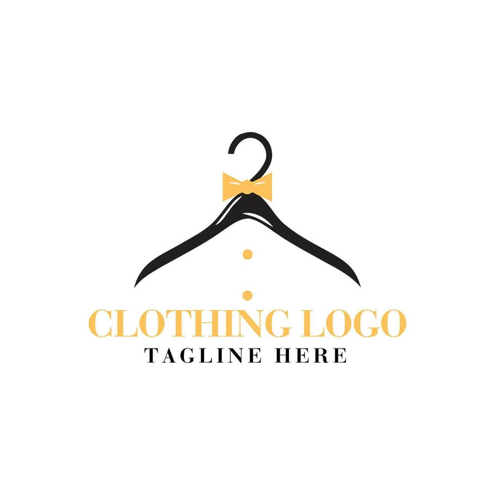 Creative Fashion Logo Design Vector Sign With Lettering And Hanger creative-fashion-logo-design-vector-sign-with-lettering-and-hanger