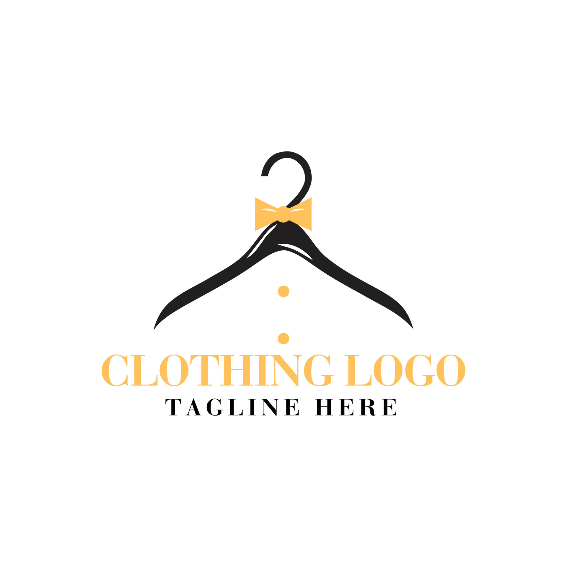 Creative Fashion Logo Design Vector Sign With Lettering And Hanger creative-fashion-logo-design-vector-sign-with-lettering-and-hanger