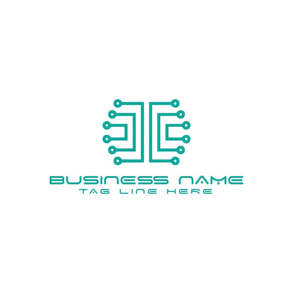 technology t logo vector