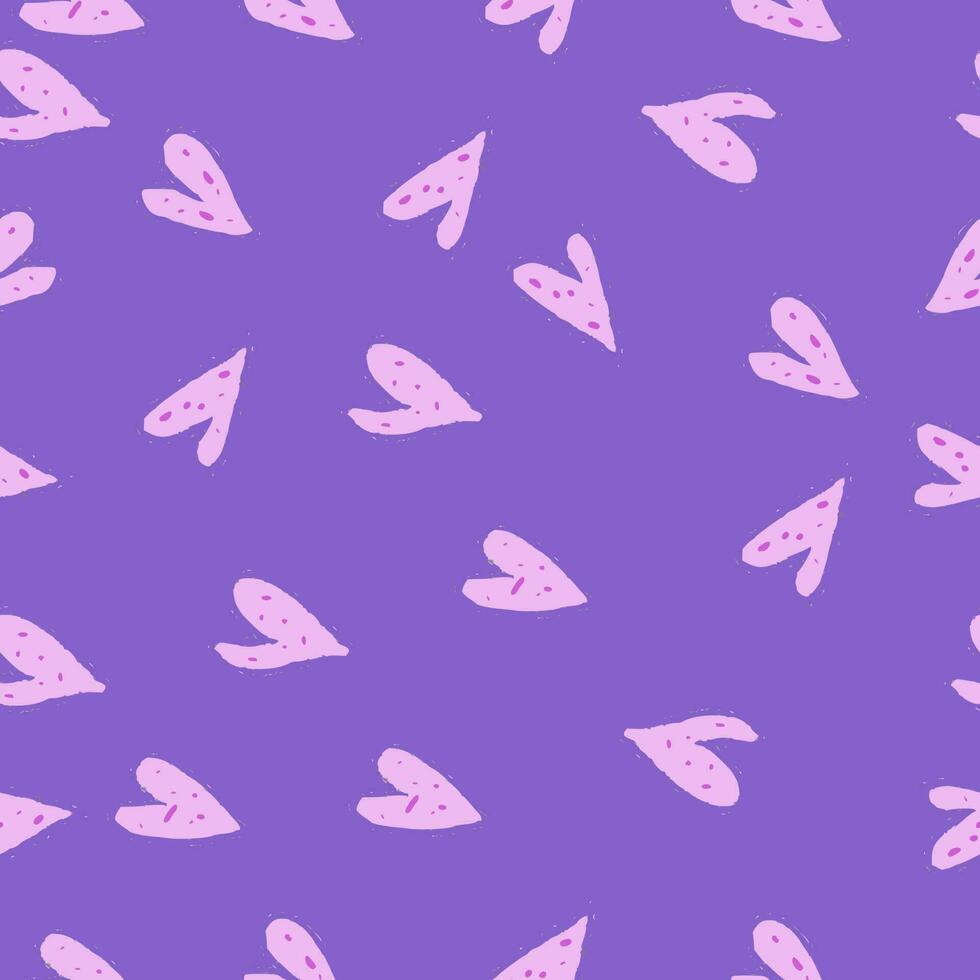 cute love pattern for background vector
