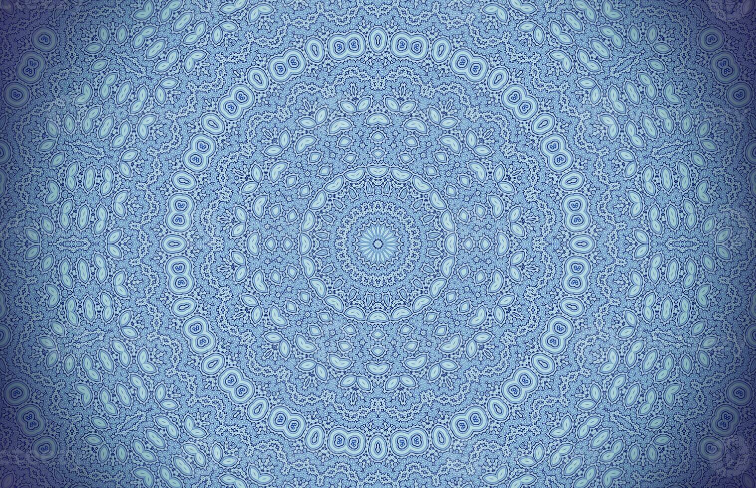 Abstract lace pattern blue texture photo