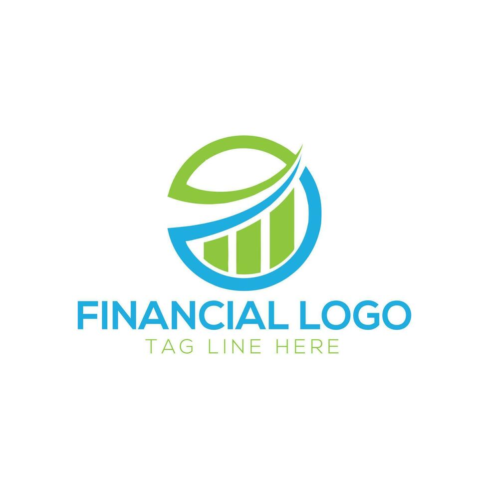 excelentes elementos de icono de logotipo de negocios, finanzas y crédito vector