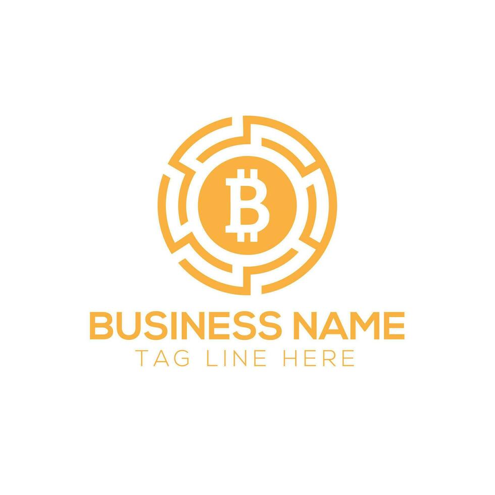 startup technology and crypto security tech logo vector