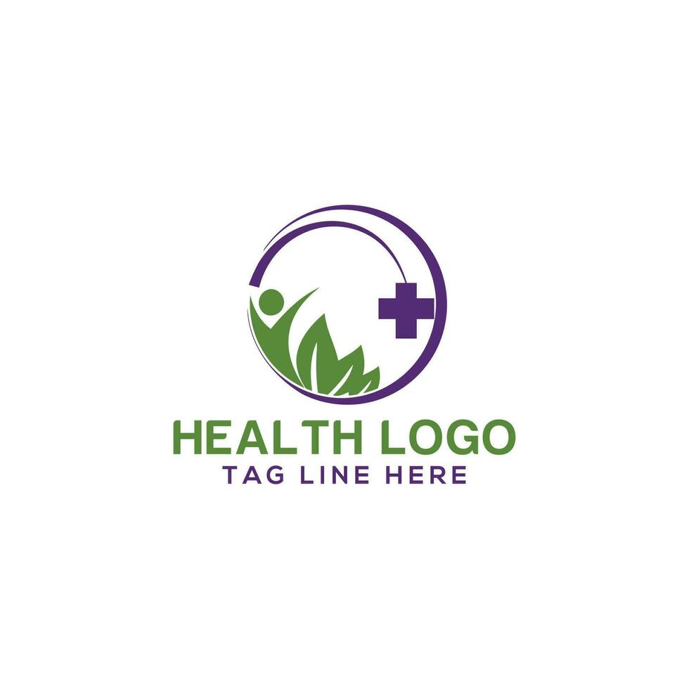 Medical Logo Design Template Vector Graphic Branding Element.