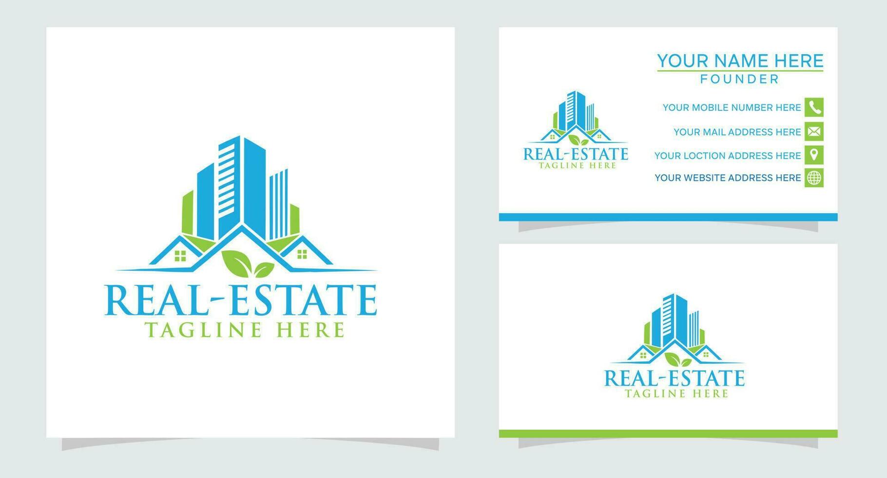 Real Estate Vector Logo Design