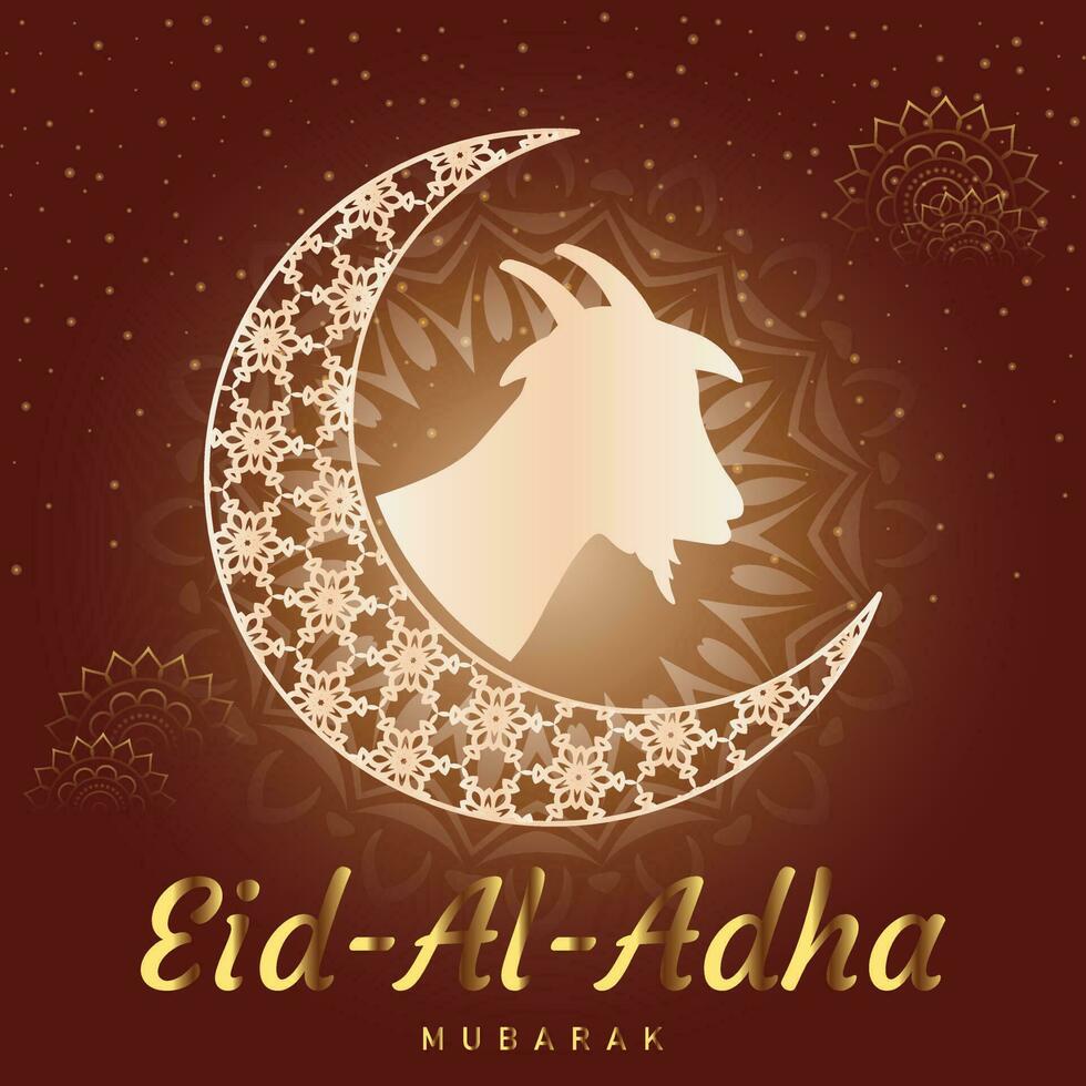 Bakra Eid Template 24269771 Vector Art at Vecteezy