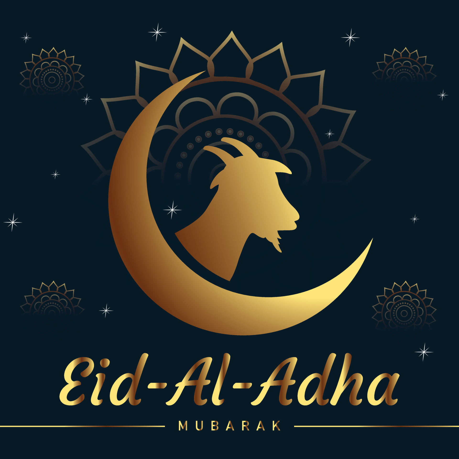 Bakra Eid Template 24269790 Vector Art at Vecteezy