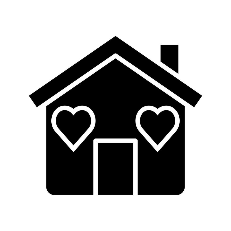 home sweet home icon vector