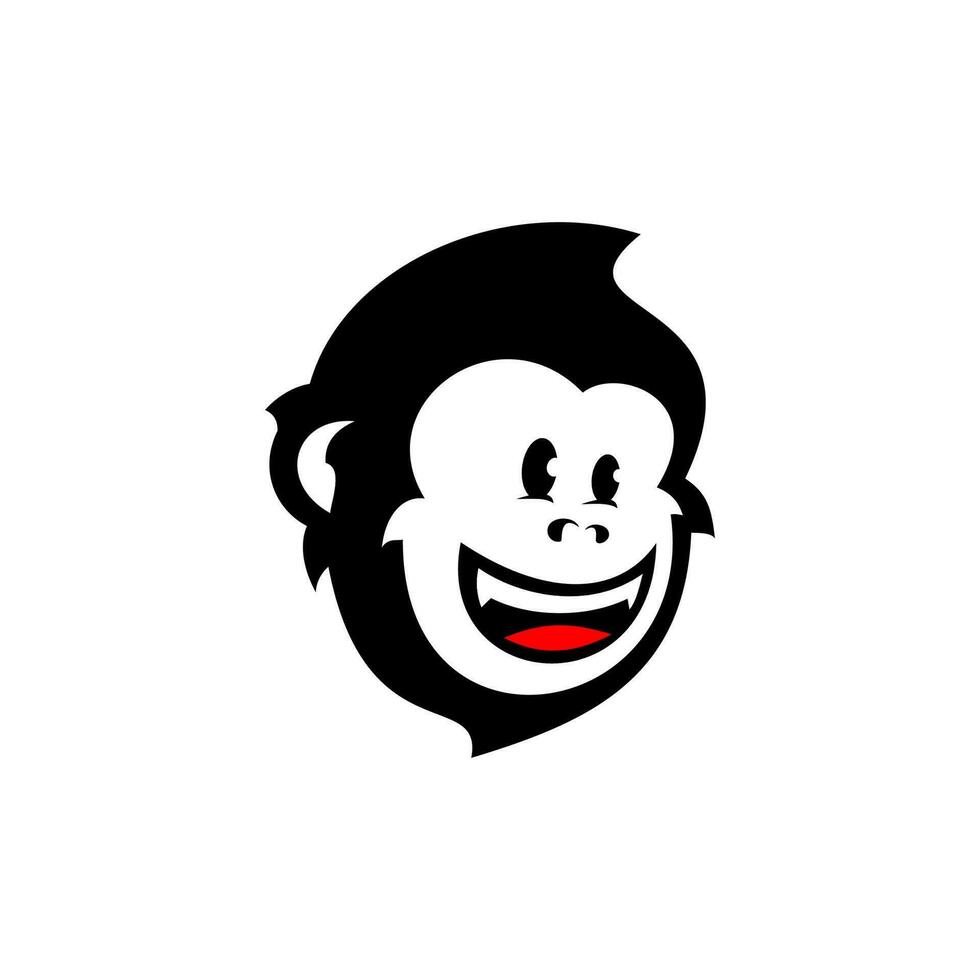 MONKEY SMILE VECTOR