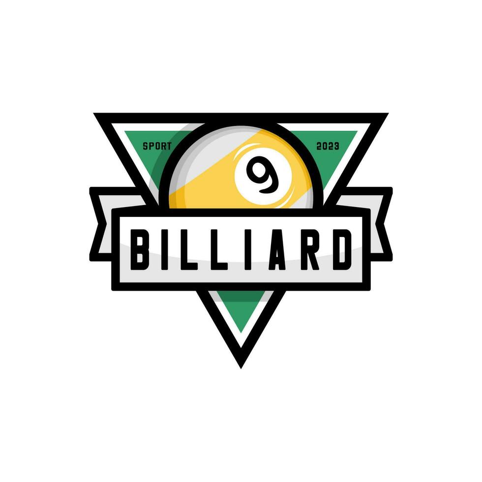 BILLIARDS LOGO VECTOR