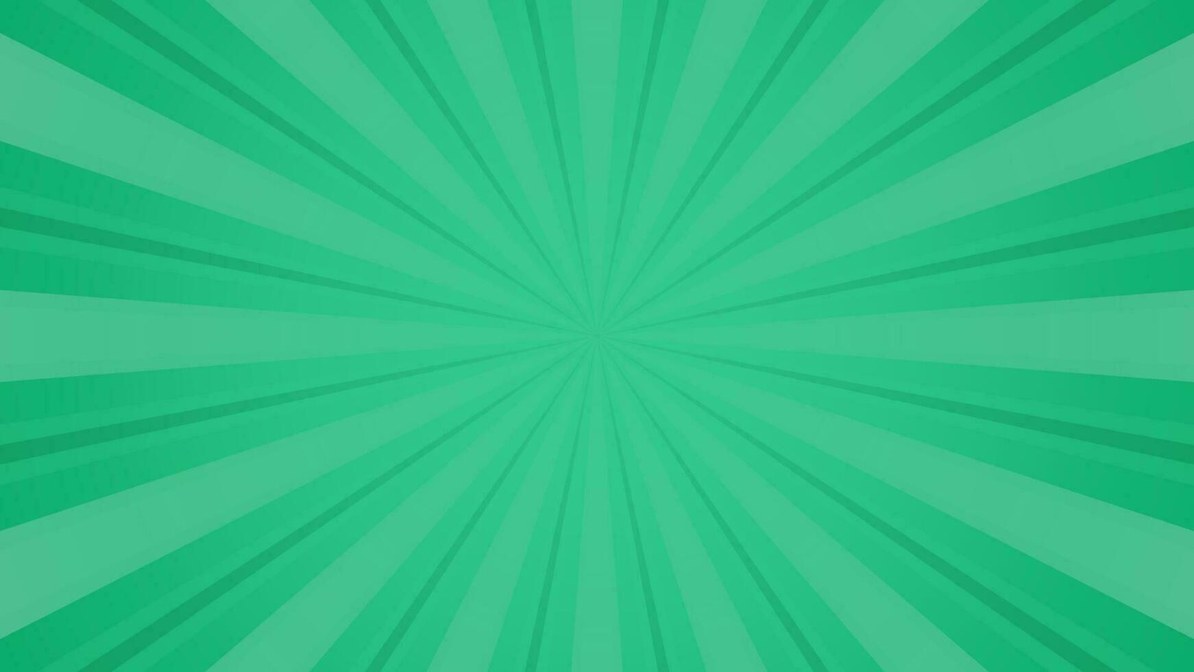 Soft Green Sun burst vector background