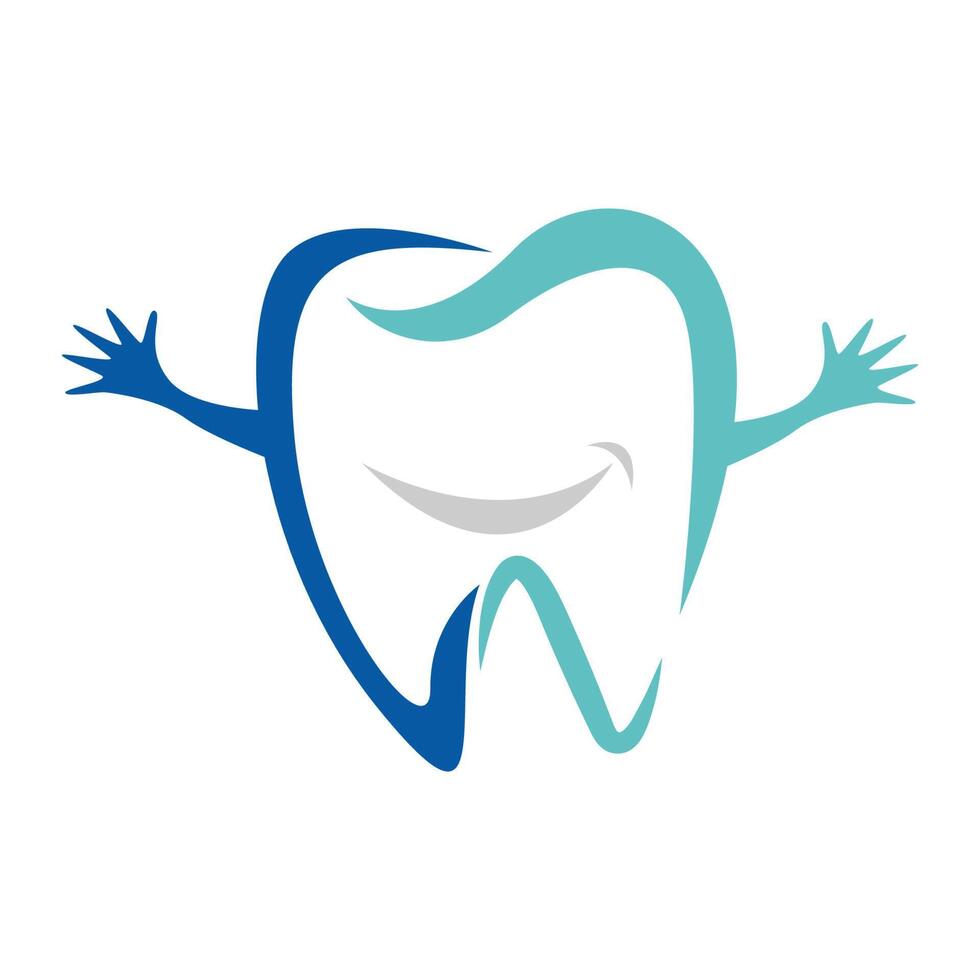 Dental clinic logo design vector