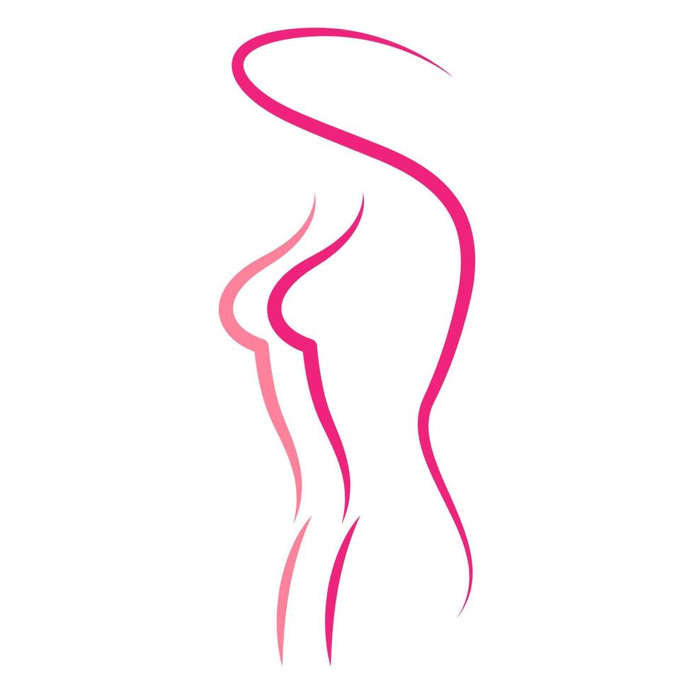 Breast Cancer Information logo design vector