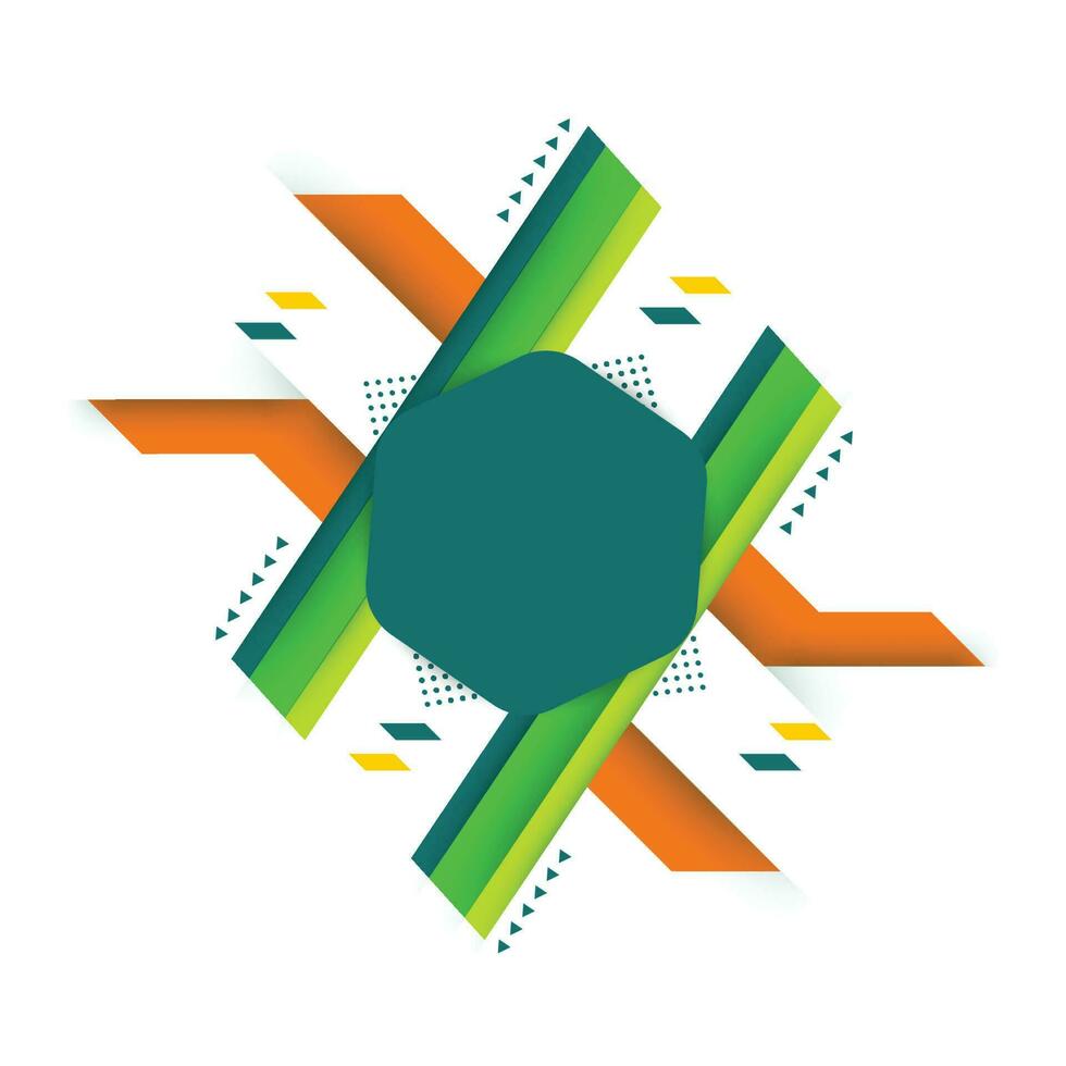 abstract colorful vector geometric isometric background