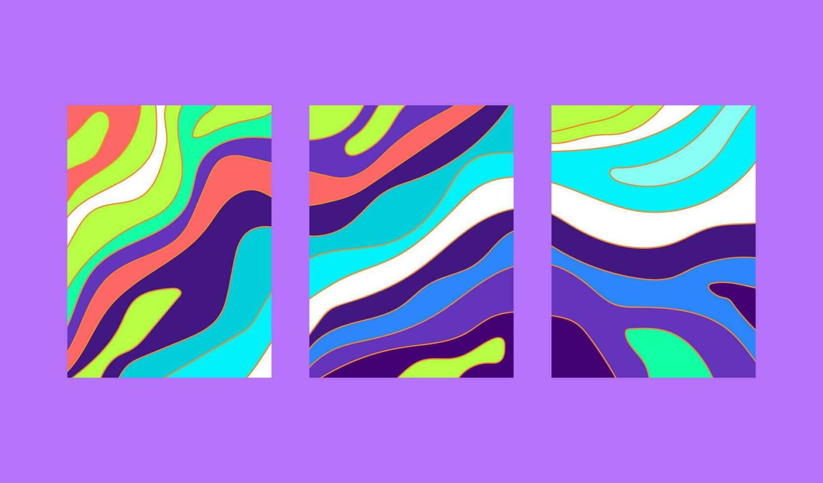Hand drawn groovy psychedeli Trippy psychedelic poster for design. c cover collection vector