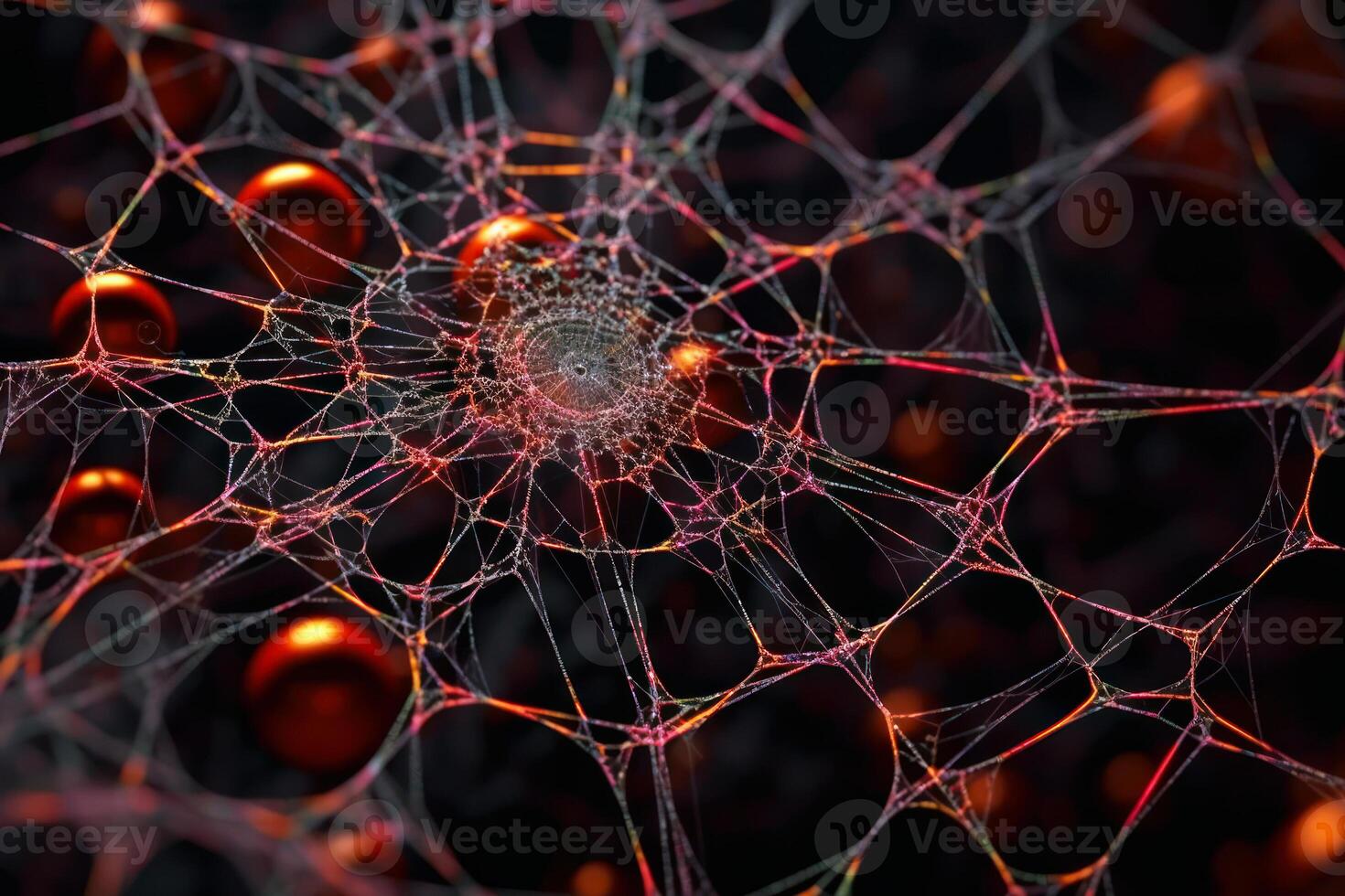 internet web, digital network trap background photo