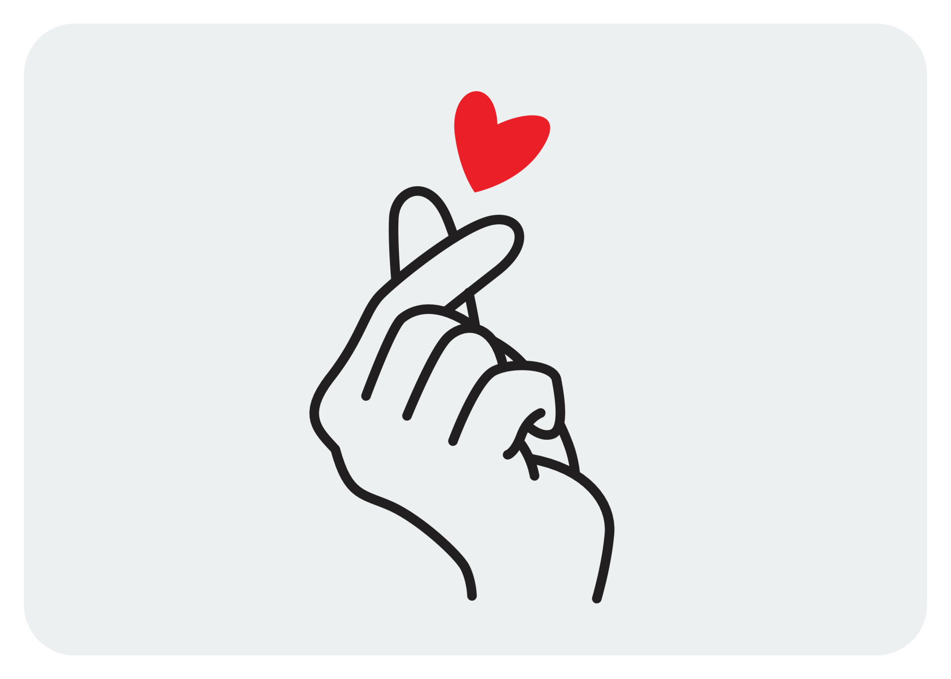 cute-finger-heart-gesture-hand-design-k-pop-love-icon-vector-template