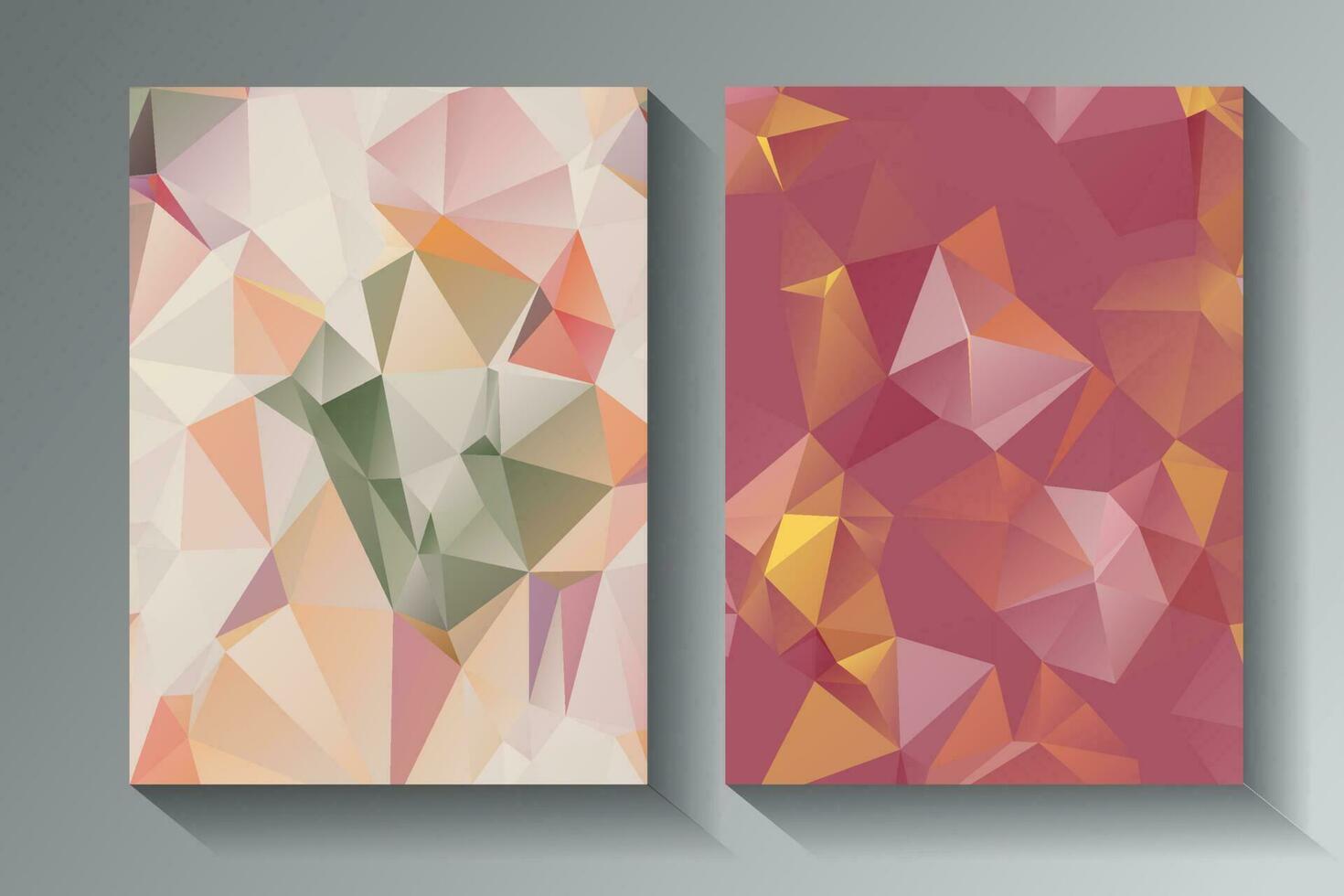 Low Poly vector abstract textured polygonal background.