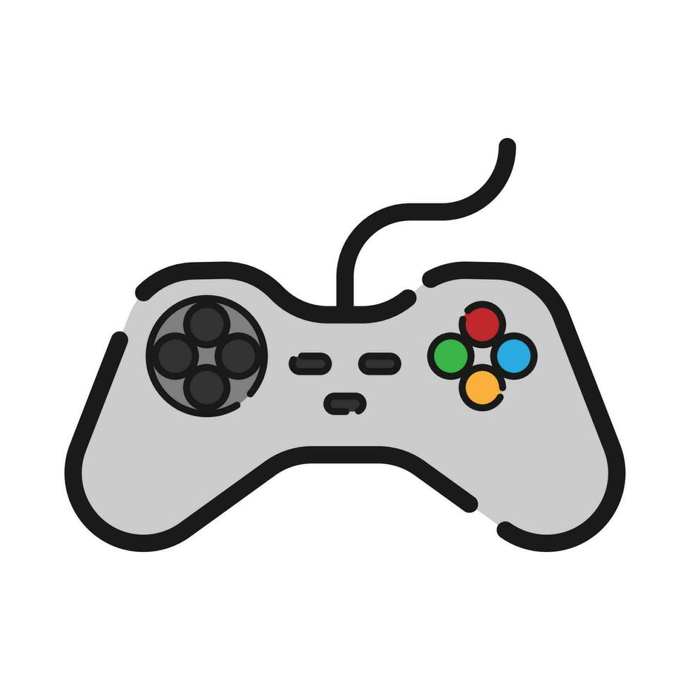juego controlador icono, vector ilustración