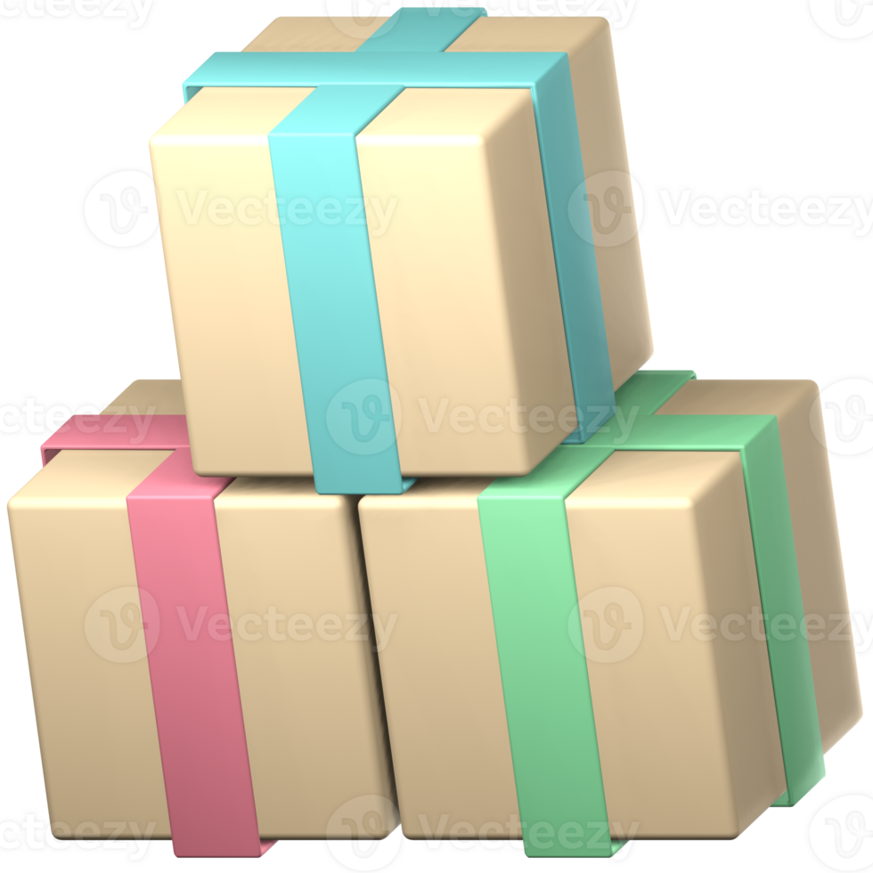 3d icon package png