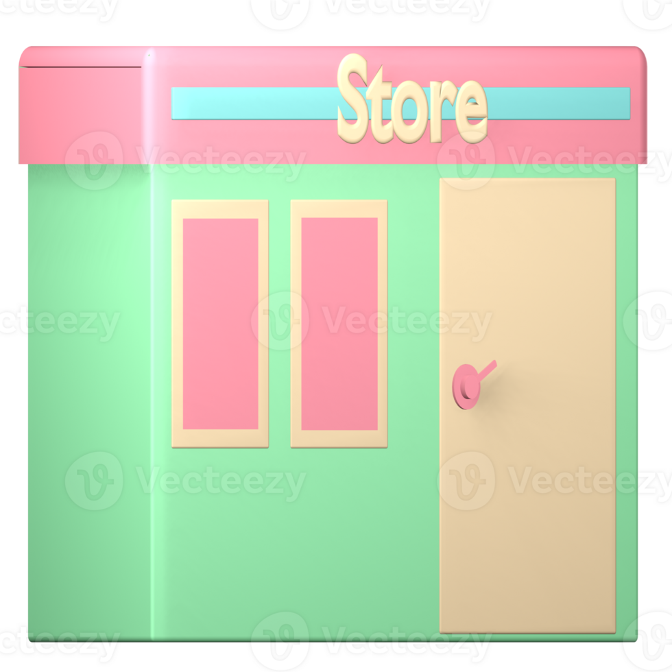 3d icon store png