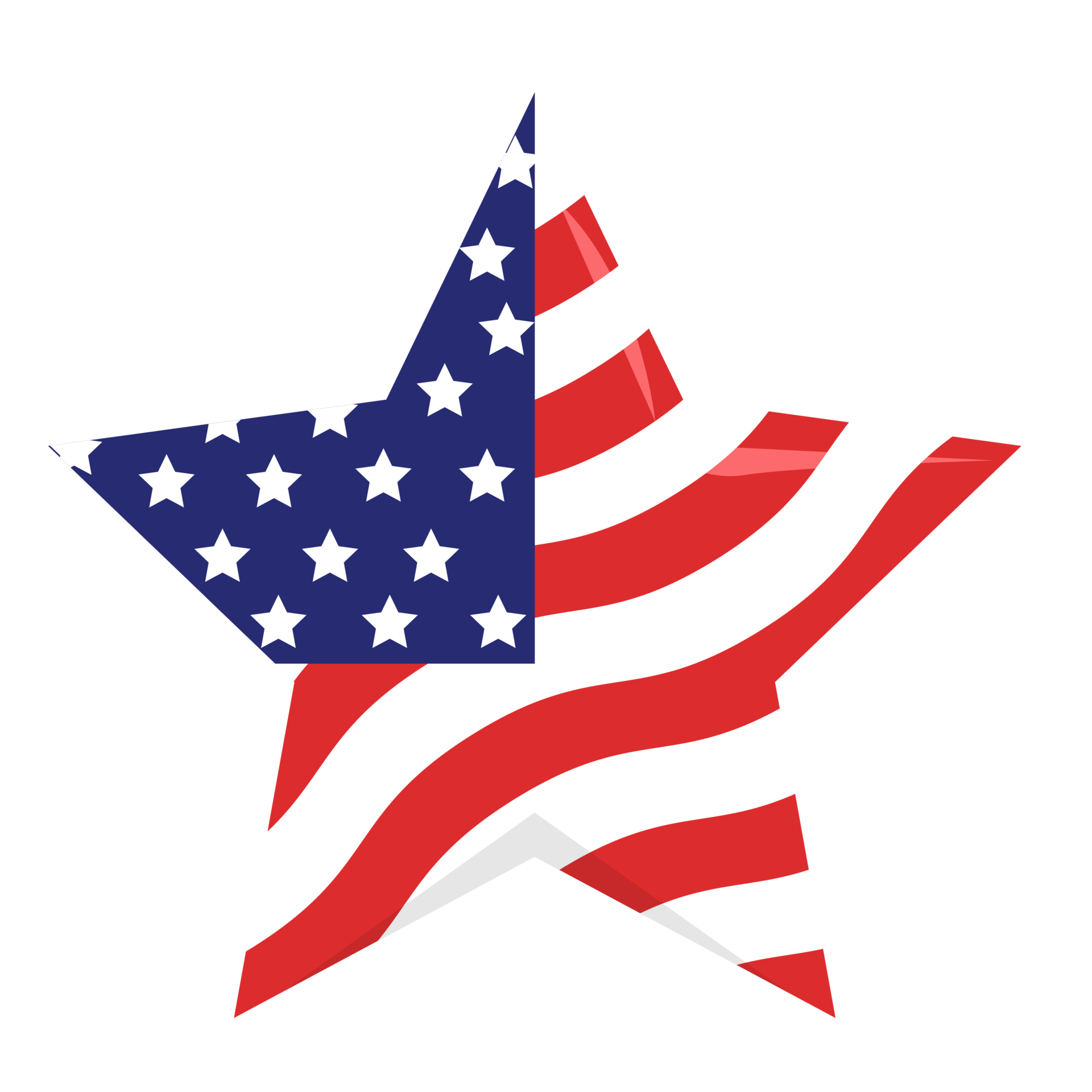 Stars for 4th of july 24274076 png