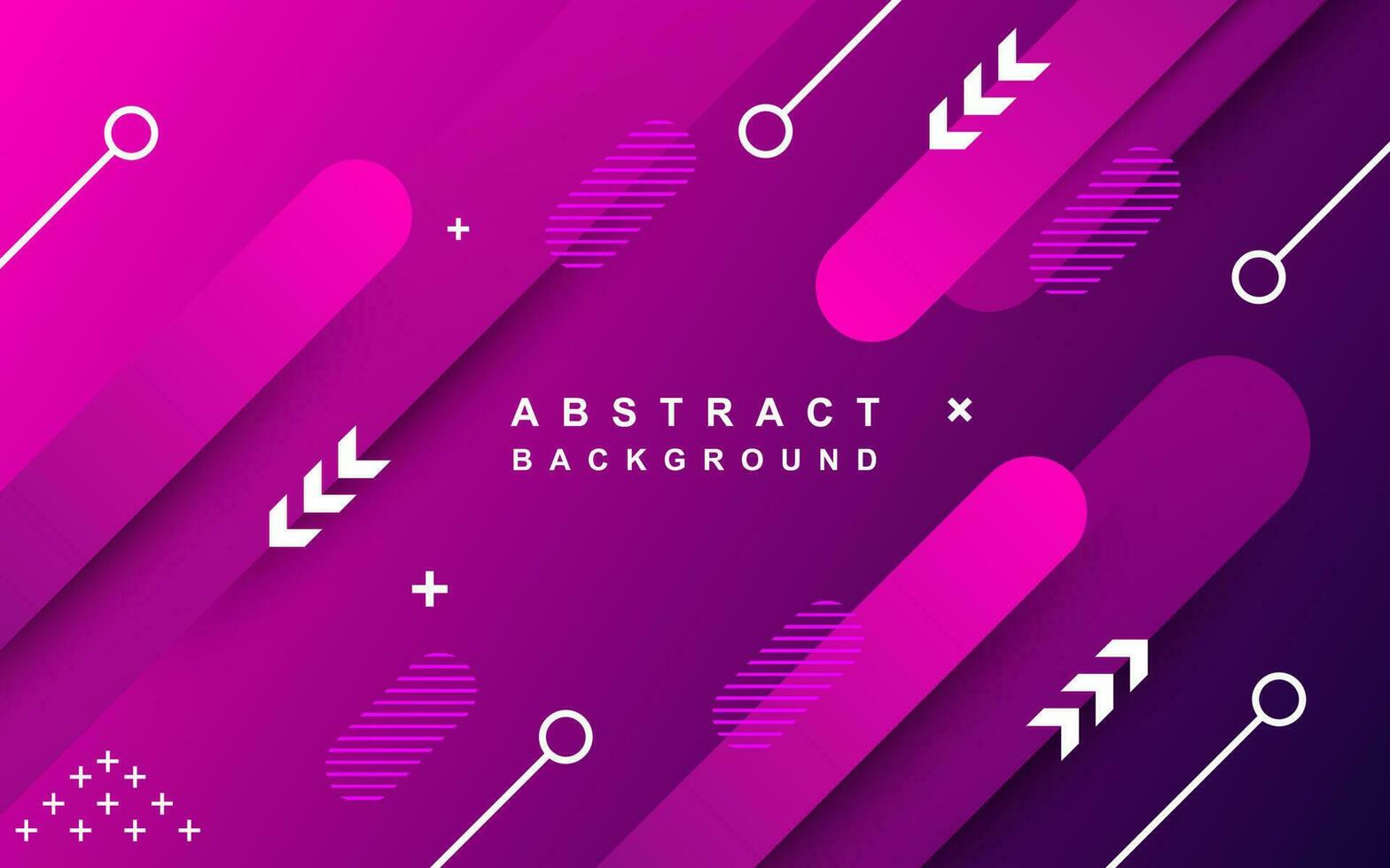 abstract background, purle gradation geometric shapes vector