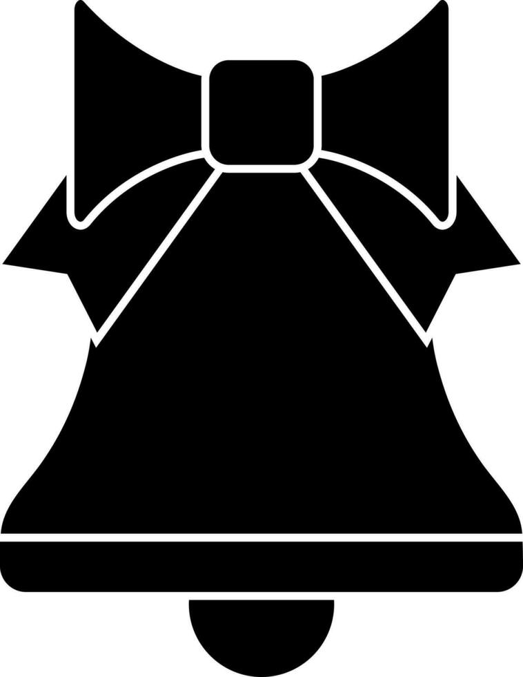 Jingle bell icon or symbol. vector