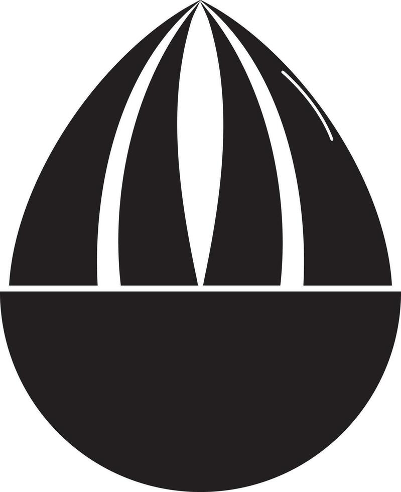 Juicer or squeezer icon in Black and White color. vector