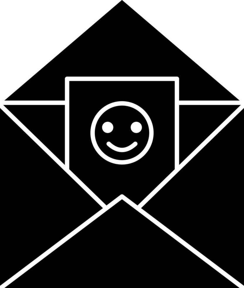 Flat style mail or envelope icon. vector