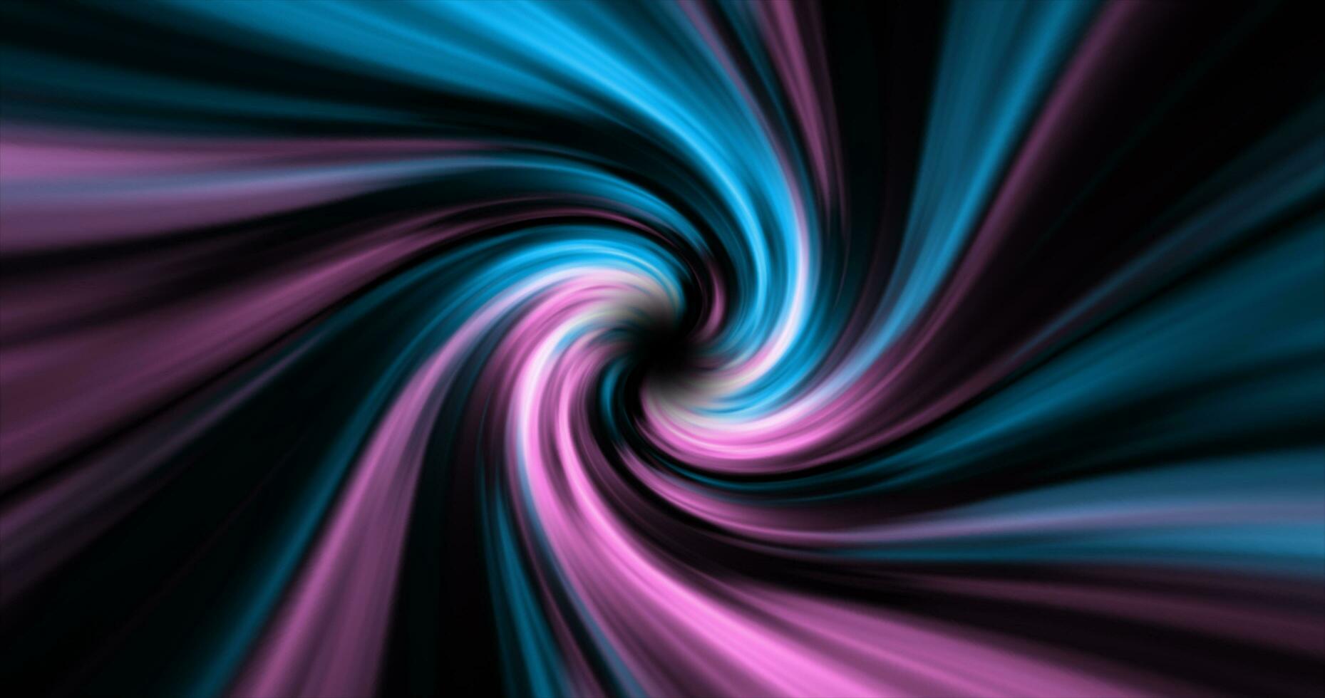 Abstract blue purple swirl twisted abstract tunnel from lines background photo