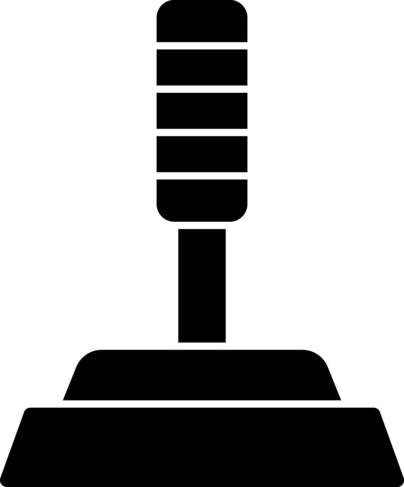 Flat style hand wiper icon or symbol. vector