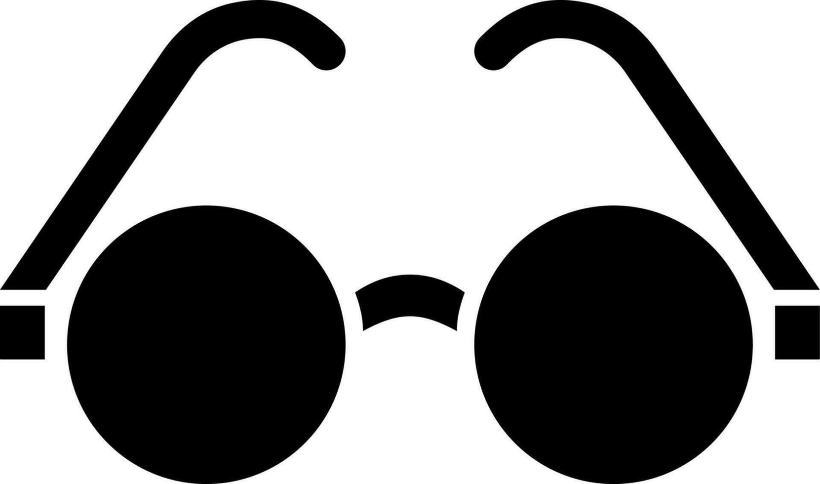 Gafas de sol icono o símbolo. vector