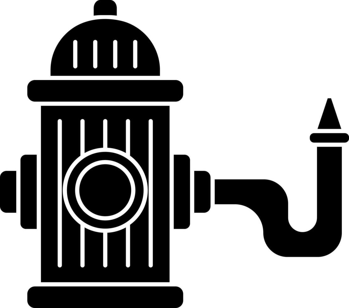 Vector illustration of water hydrant.