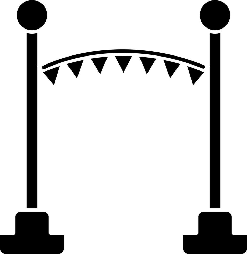Bunting flag or decoration icon. 24276659 Vector Art at Vecteezy