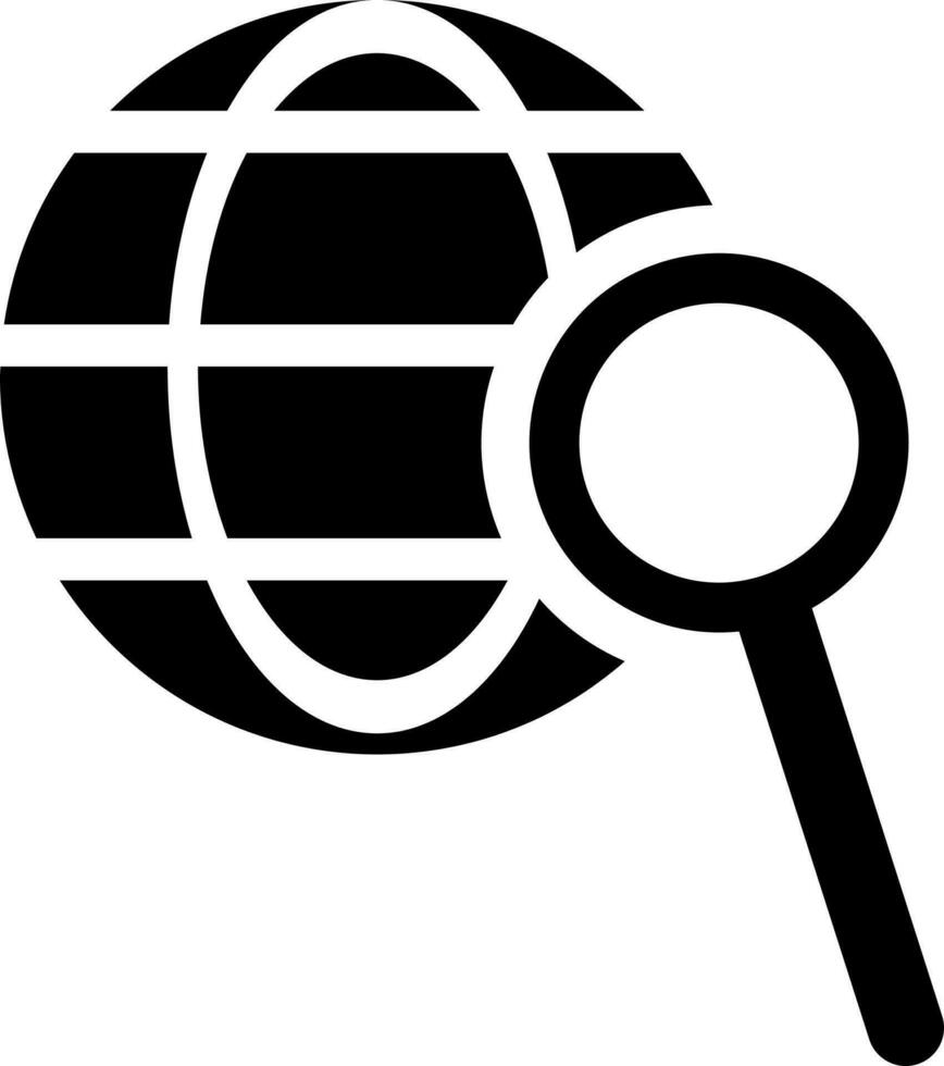 Traveling location searching icon or symbol. vector
